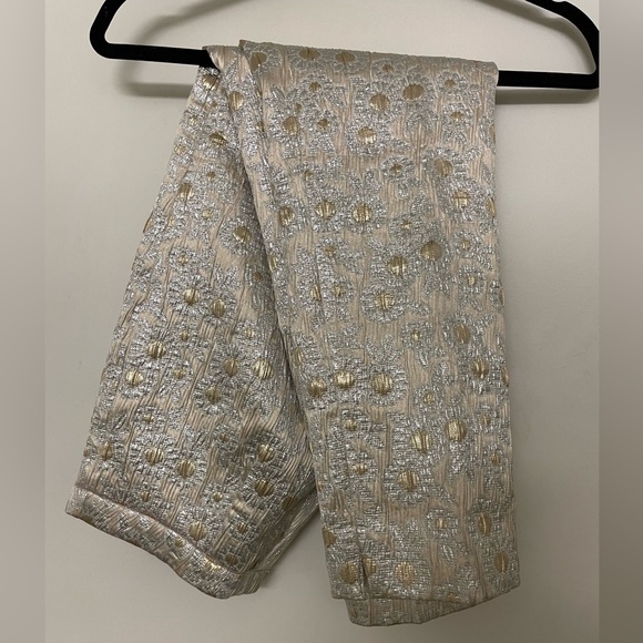 NWT TRINA TURK Lined Shiny Blazer metallic daisy jacquard Style 17R401 - Picture 8 of 12